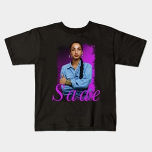 Sade - Retro 80s Music Kids T-Shirt